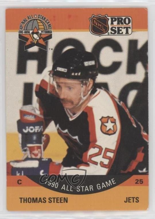 1990-91 Pro Set Thomas Steen #356 11q5