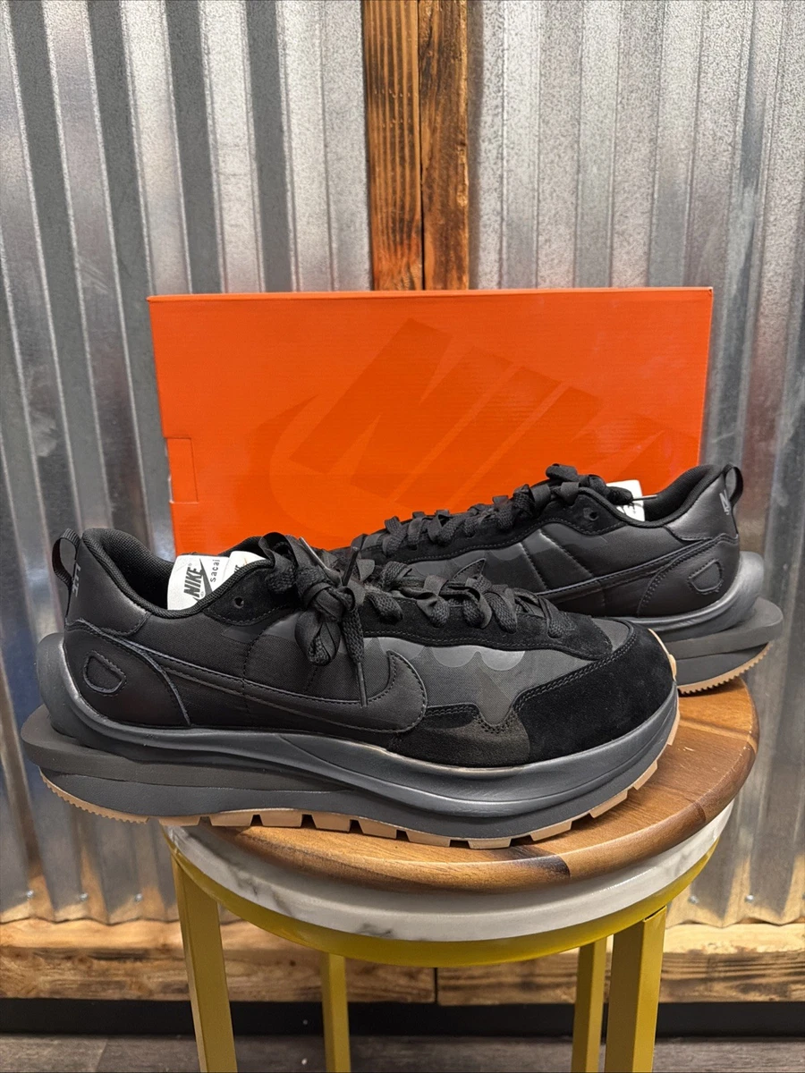 Nike VaporWaffle x Sacai Black for Sale | Authenticity Guaranteed