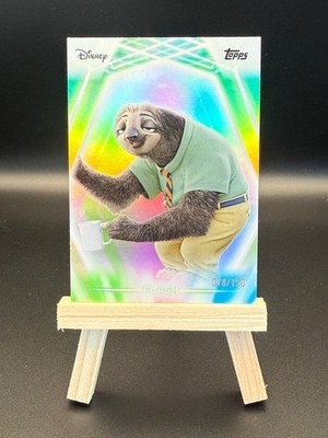 2026 Topps Disney Neon #63 Flash Neon Green/Pink/Blue Parallel /150