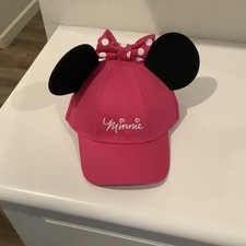 Minnie Mouse Pink Youth Hat With Ears