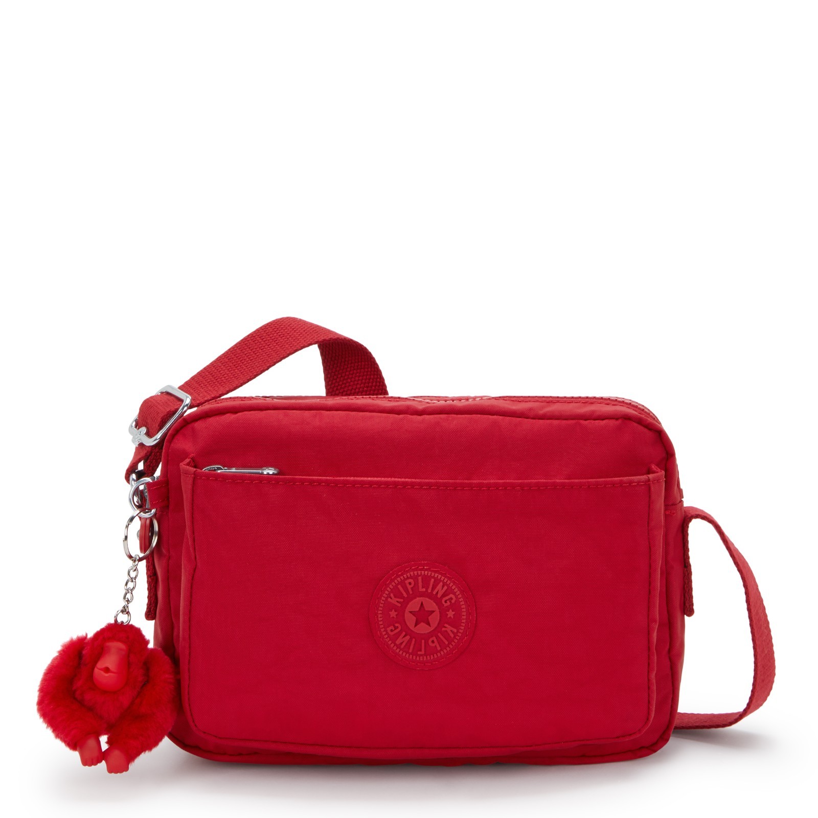 Kipling ABANU M Crossbody Bag - Ruby Red RRP £93