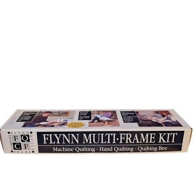 Flynn Quilt Company Multi-Frame Kit Machine Hand Quilting No-Baste System 2002
