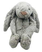 Jellycat ORIGINAL Bashful Grey Bunny Medium 12  CUDDLY Plush "NEW WITH TAGS"