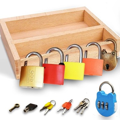 Montessori Lock and Key Toy Set for Toddlers, Educational STEM Lock Toys Matc...