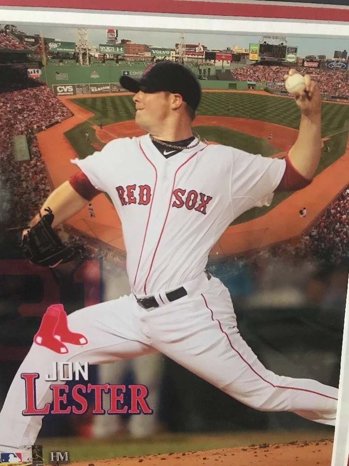Monedas de oro con foto limitada de los Medias Rojas de Boston Jon Lester Highland Mint MLB WS24 Foto 2 de 4