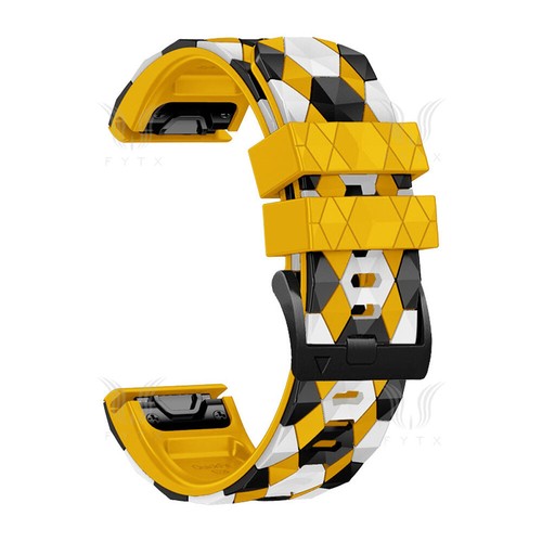 For Garmin Fenix 7 7X 6 5 Forerunner 965 955 Silicone Quick Fit watch band strap - Picture 4 of 41