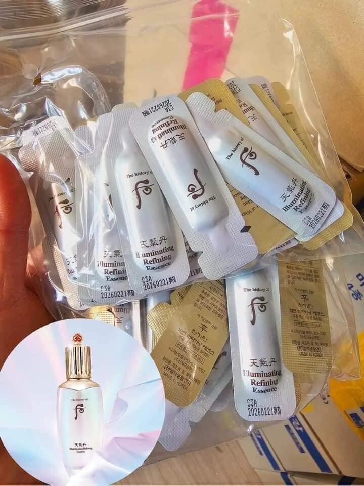 The History Of Whoo Balm Face Makeup Products The History Of Whoo Gongjinhyang Mi Glow Lip Balm 3.3g - 5 Colors FREE Samples Tinted Lip Balm - Foto 8