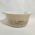 Pyrex Casserole Dish Mushroom Forest Fancies 474 B 1.5L Vintage Bowl Only