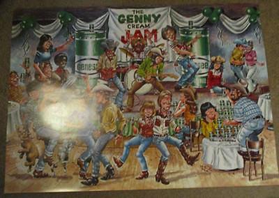 GENESEE CREAM ALE jam vintage genny new york POSTER craft beer brewing brewery V