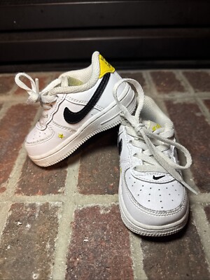 Nike Air Force 1 One LV8 White “Have a Nike Day” DM4254 100 Toddler Size 5c | eBay