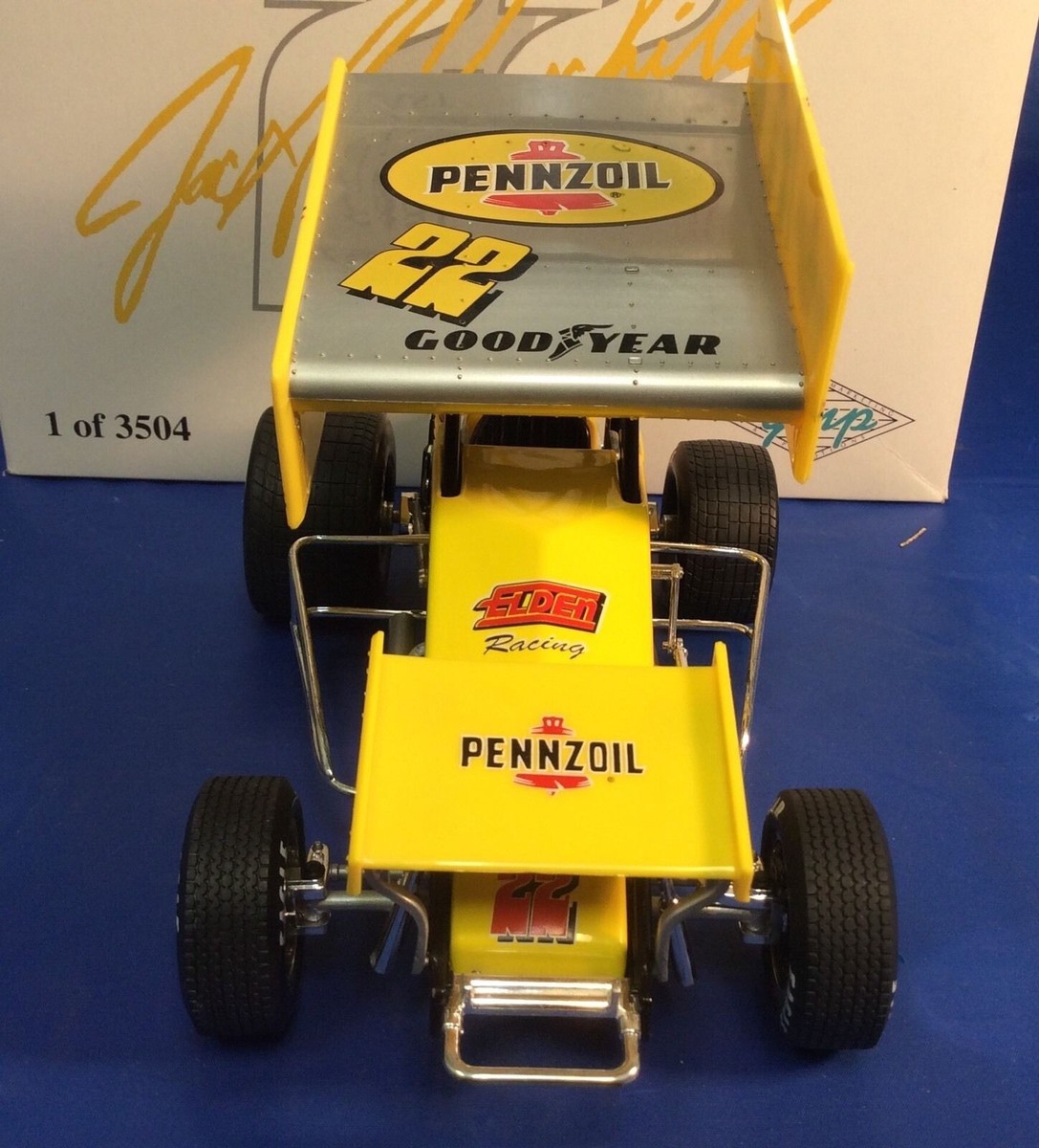 JAC HAUDENSCHILD # 22 PENNZOIL WILD CHILD OPEN WHEEL SPRINT CAR 1