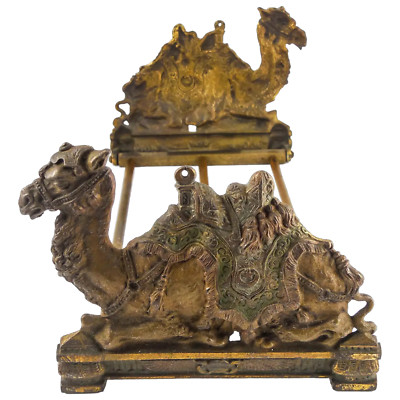 Book Rack, Egyptian Revival Camel Sculptural by JUDD Mfg. Co. - Art ...