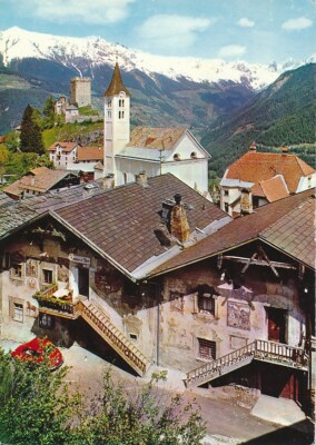 Old postcard Ladis in the Upper Inn Valley-Tyrol unused postcard c1184a
