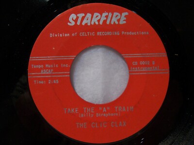 45rpm THE CLIC CLAX Blues In The Closet 1960's Starfire  Jazz Instrumentals  EX!