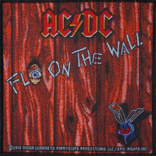 AC/DC Fly On The Wall Woven Sew-On Patch NEW