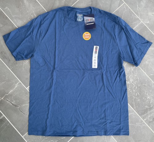 Jerzees Men's Heavyweight Short Sleeve T-Shirt - 5.6 Oz 50/50 Cotton Polyester Crewneck - View #2