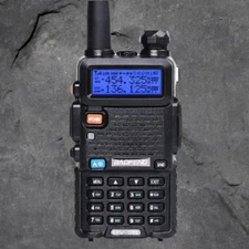 Baofeng UV-5R VHF UHF Dual-Band Ham 5W Portable Two-way Radio Walkie Talkie