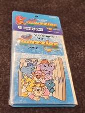 (6) Disney The Wuzzles Party Invitations 1985 Hasbro NEW NOS Rare Look Hasbro
