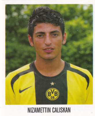 NIZAMETTIN CALISKAN   05-06 PANINI BUNDESLIGA  STICKER   BASE  # 107