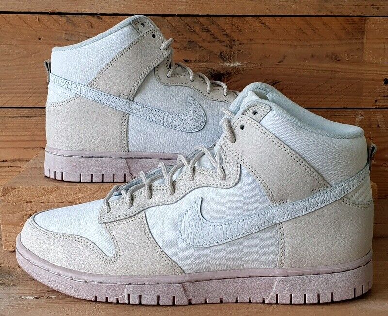 Nike Dunk High Cracked Leather Trainers UK9/US10/EU44 DV0822 Nike Dunk High Cracked Leather Trainers UK9/US10/EU44 DV0822