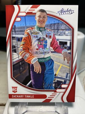 アッキー様 2022 Panini Chronicles RACING ZACHARY TINKLE ABSOLUTE BLUE 114/199