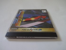 RACE DRIVIN Sega Saturn SS 1995 Driving simulator w/Obi Hagaki NTSC-J From Japan