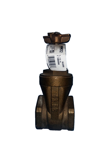 NIBCO 2" Threaded FIPT Bronze Gate Valve NL0JE0D T-113-K 125 SWP 200 CWP