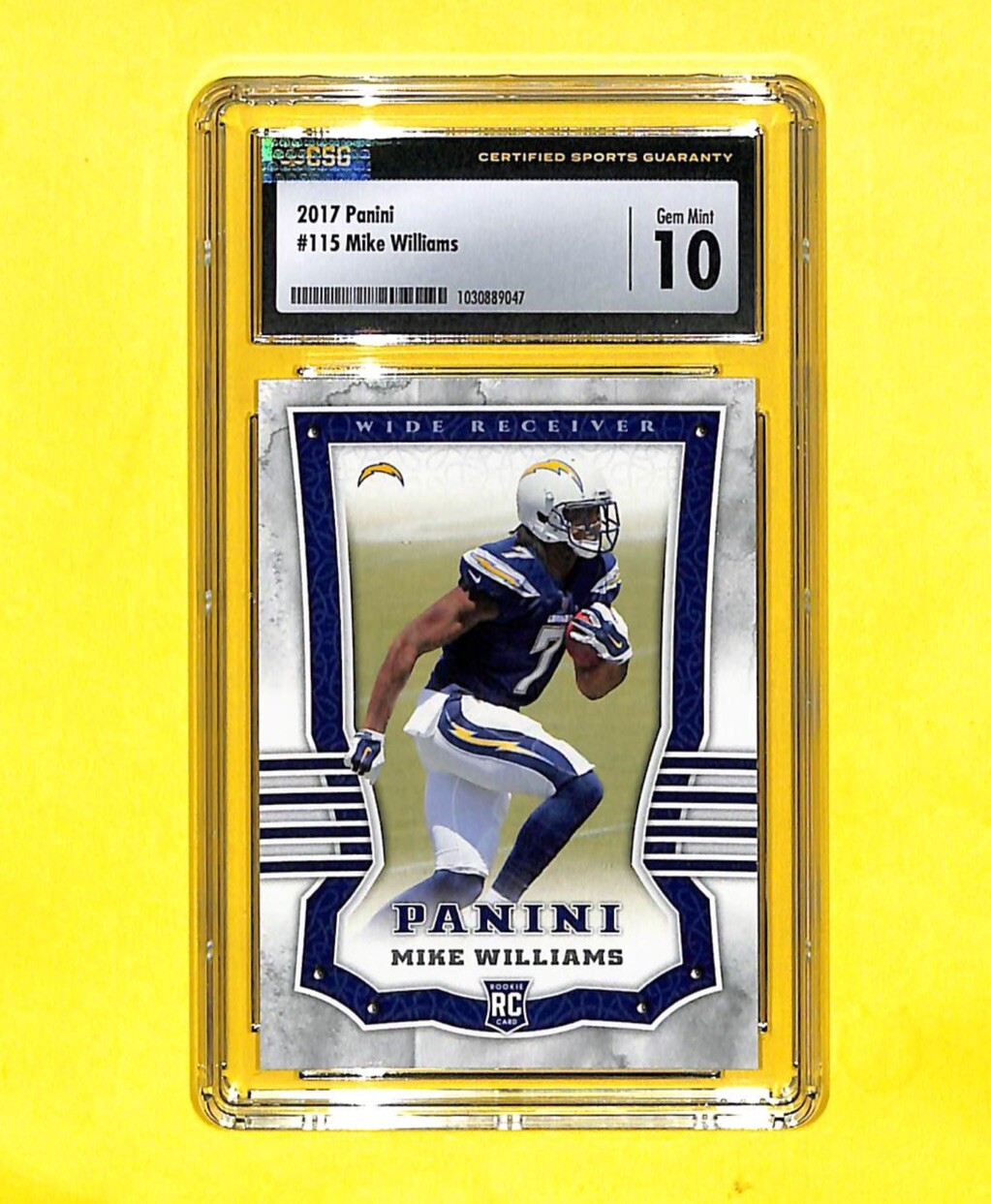 Mike Williams Panini #115 Base