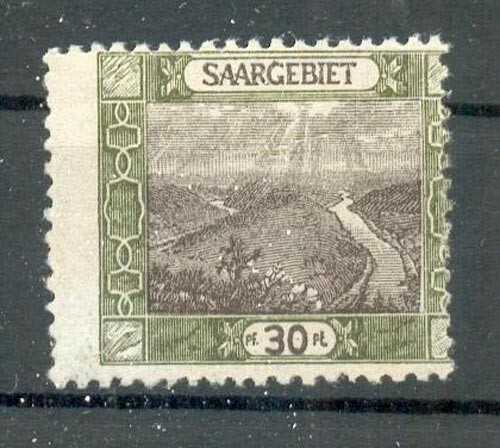 Saar 58 Extreme Serrated MNH Mint Never Hinged (31753)