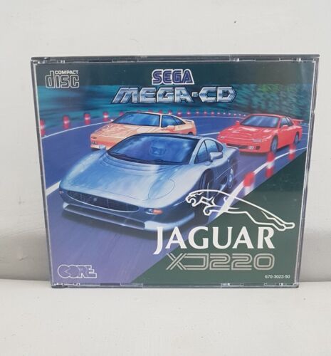 Jaguar XJ220 - Sega Mega CD - komplett 1993 - Bild 1 von 10