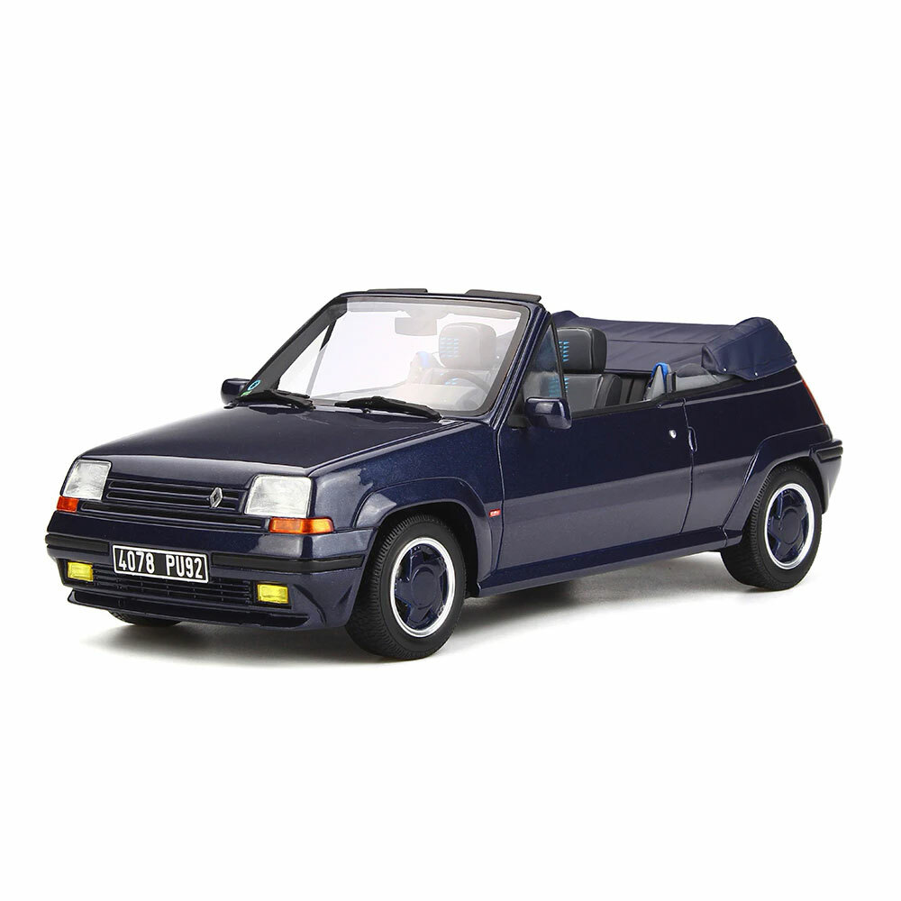 Miniature Otto 1/12 – Renault 5 GT Turbo Alain Oreille – Bleue