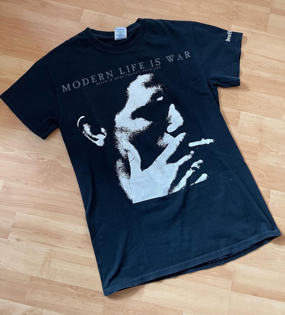 Modern Life Is War Death Wish Vtg Hardcore Band Tee Small | eBay Modern Life Is War Death Wish Vtg Hardcore Band Tee Small | eBay