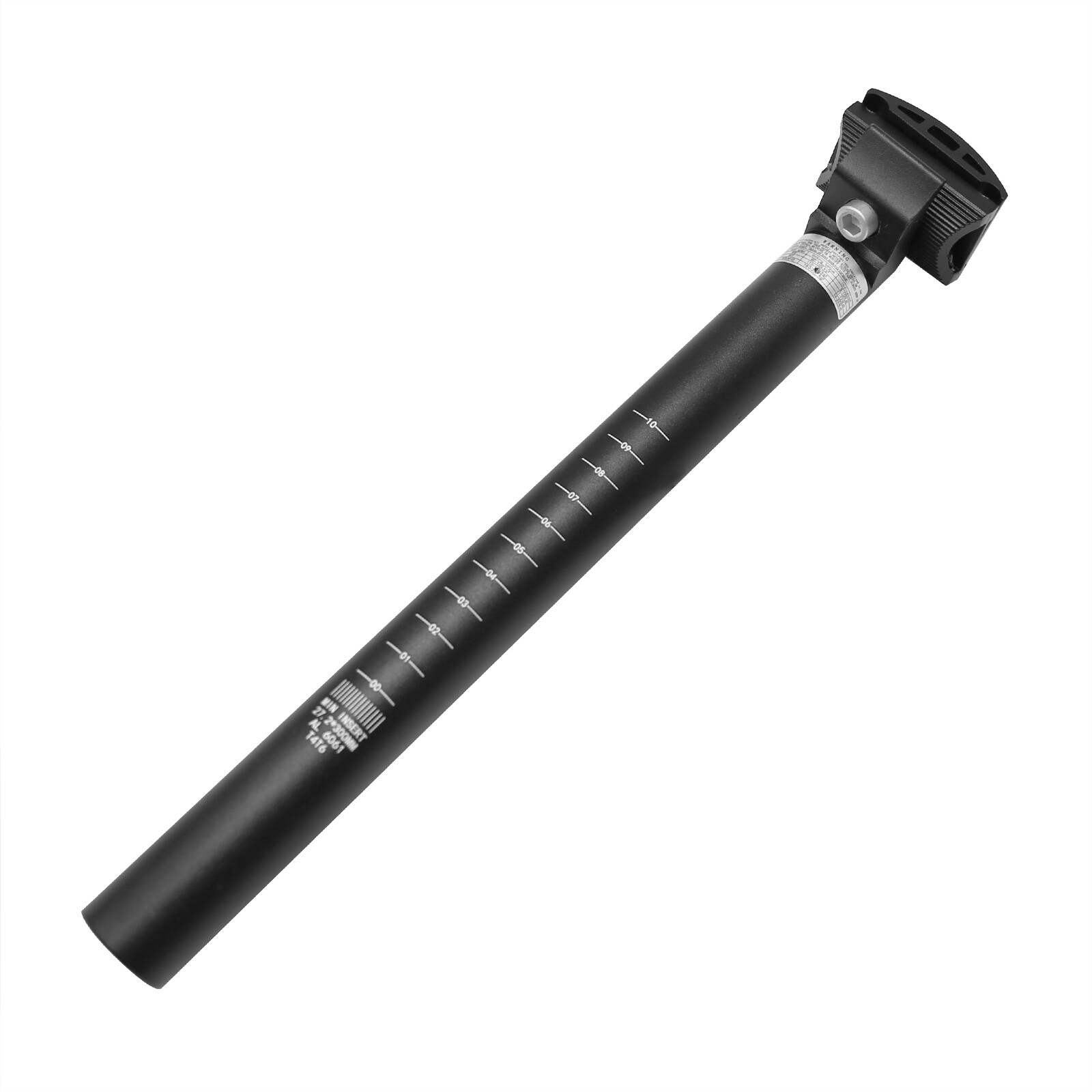 Aluminum Seat Post Tube 27.2x300mm MTB Mountain Bike Road Bicycle