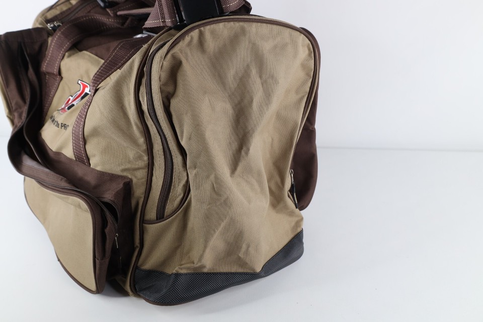 Vintage Y2K 2010 Wrangler National Rodeo Finals Justin Boots Duffel Bag