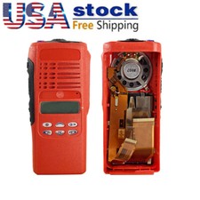 Red Replacement of Housing Case For HT1250 Radio With Speaker LCD Display