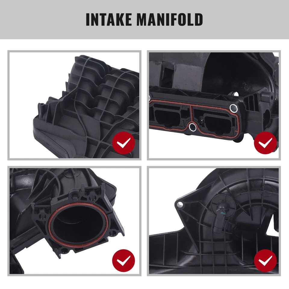 Intake Manifold w/o Flow Valve Fits Chrysler 200 Dodge Caliber Avenger Journey - Изображение 3 из 4
