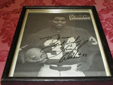 HERSHEL WALKER AUTOGRAPHED 8 X 10 FRANKLIN SPORTS INDUSTRY PHOTO