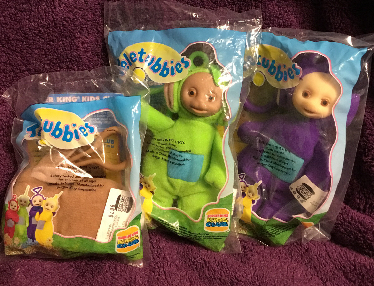 burger king teletubbies toys