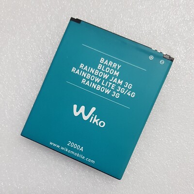 Original Wiko Akku BARRY BLOOM Rainbow JAM 3G Batterie Accu Battery A