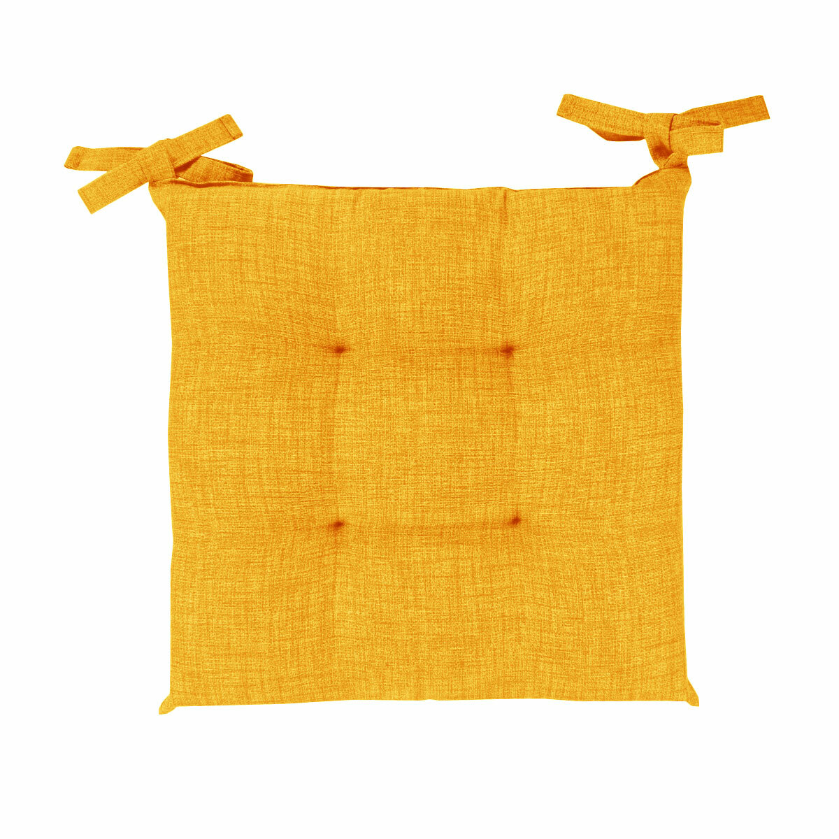 Set 6 Coprisedie Per Sgabelli Da Cucina - Con Lacci, Double Face, Colore Giallo, Sfoderabili - Foto 10