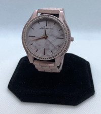 Reloj Aeropostale Damas Esfera Helada Rosa Reloj y Correa Nuevo