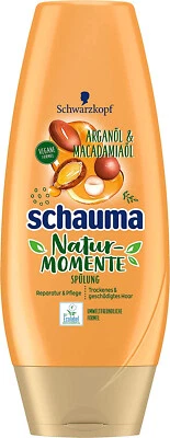 1 x Schauma Spülung Natur Moments Marokanisches Arganöl & Macadamiaöl 250ml - Bild 1 von 2