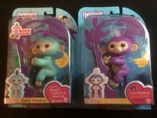 WOWWEE FINGERLINGS BABY MONKEY'S MIA w/bonus stand ZOE same day shipping
