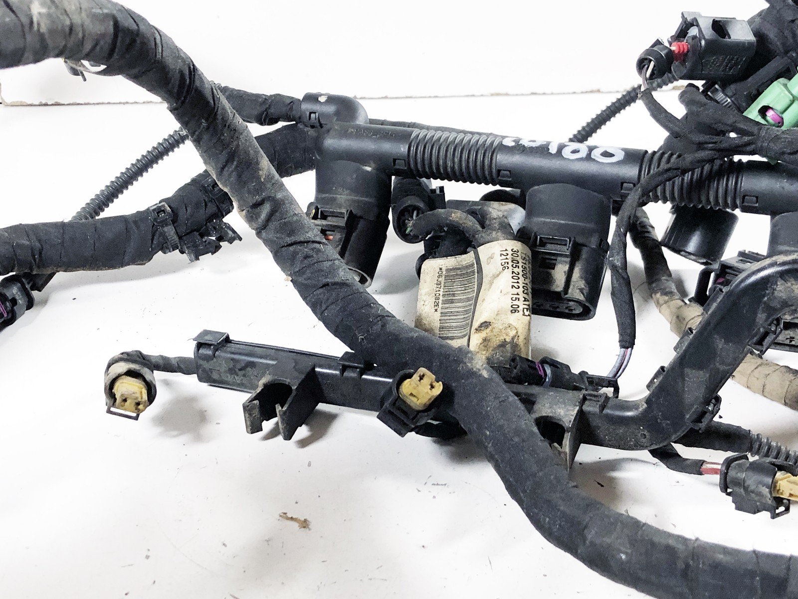 09-17 VW CC B6 2.0T MANUAL Engine Wiring Harness CCTA TSI 067971082D OEM 6MT 13