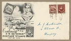 Australia 1950 WW QV FDC SCARCE NSW Postmark CA Relief Cover