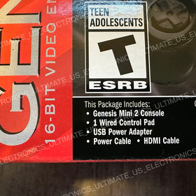 Sega Genesis Mini 2 2022 Console 16-bit USA Release 60 Games with 2 Controllers