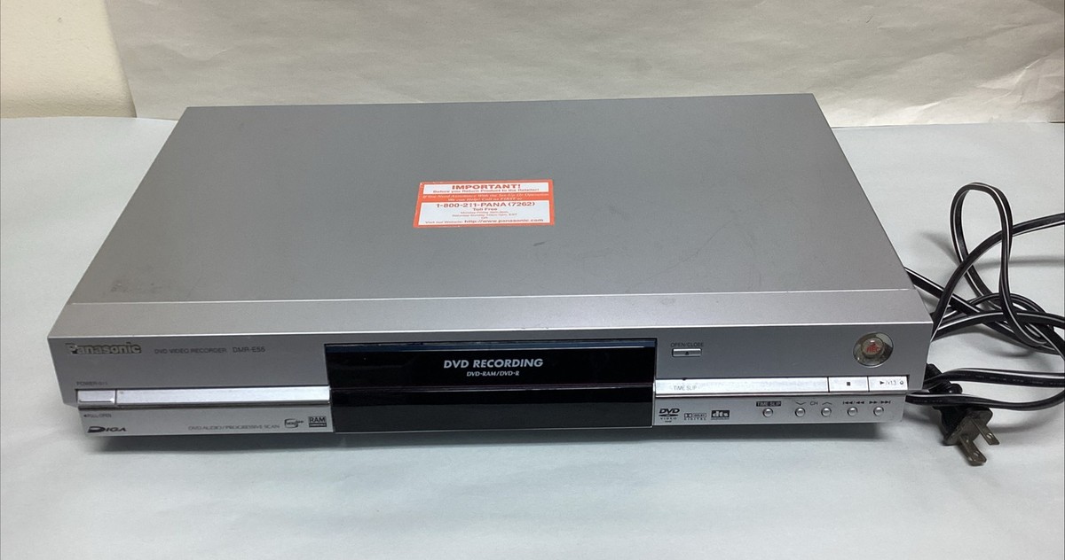 Panasonic DMR-E55P DVD Recorder Player DVD-RAM DVD-R - Tested