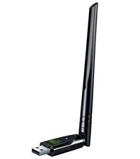 WiFi 6 USB Adapter 900Mbps  Bluetooth 5.3-5dBi Antenna Dual Band 2.4G/5G Wir...