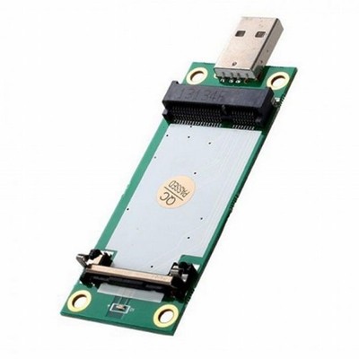 Mini PCI-E to USB Adapter with SIM Slot for 3G/4G/5G LTE Modems