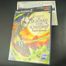 Buena Vista Nightmare Before Christmas Oogie's Revenge PS2 T 2005 cib